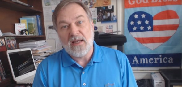 Scott Lively has claimed that God removed Donald Trump from office because he was too accepting of homosexuality.