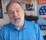Scott Lively has claimed that God removed Donald Trump from office because he was too accepting of homosexuality.