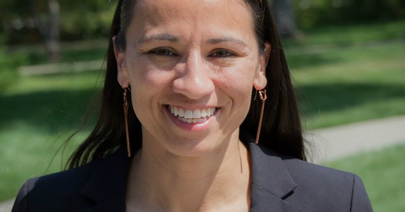 Openly LGBT+ candidate Sharice Davids running for Congress