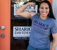 Openly LGBT+ candidate Sharice Davids is running for Congress in Kansas (Twitter)
