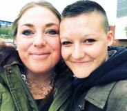 Lesbian couple Sheri and Ayssa Monk, from Canada, said they were forced out their jobs for being "too gay"