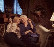 Photo of Laura Linney and Olympia Dukakis in Tales of the City
