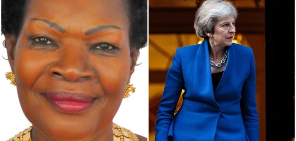Theresa May welcomes homophobic_Ugandan MP Downing Street
