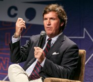 Tucker Carlson, who has been dropped by advertisers for anti-LGBT comments