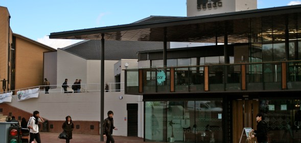 An image of the student union at the University of Warwick.