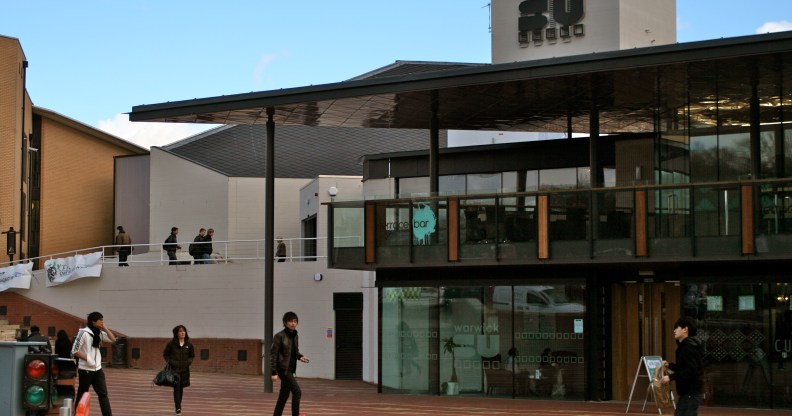 An image of the student union at the University of Warwick.