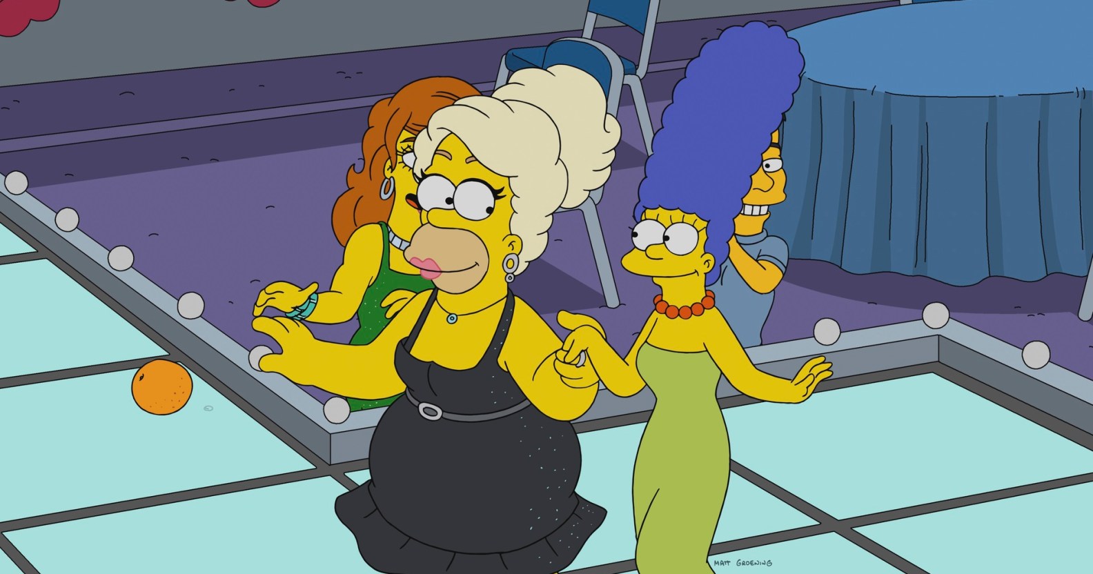 Homer Simpson dresses as a drag queen in a new episode of The Simpsons