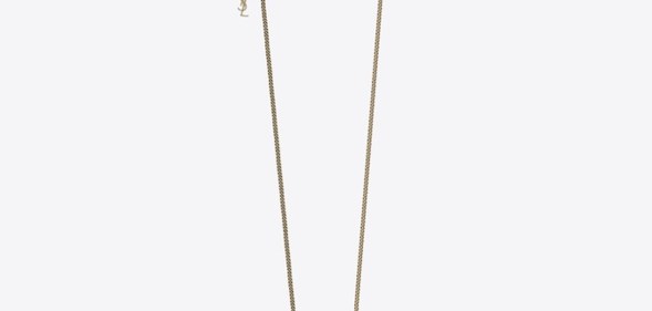 Yves Saint Laurent penis pendant, a part of the new YSL penis jewellery range