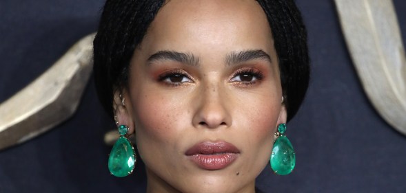 Zoe Kravitz at the UK premiere of Fantastic Beasts