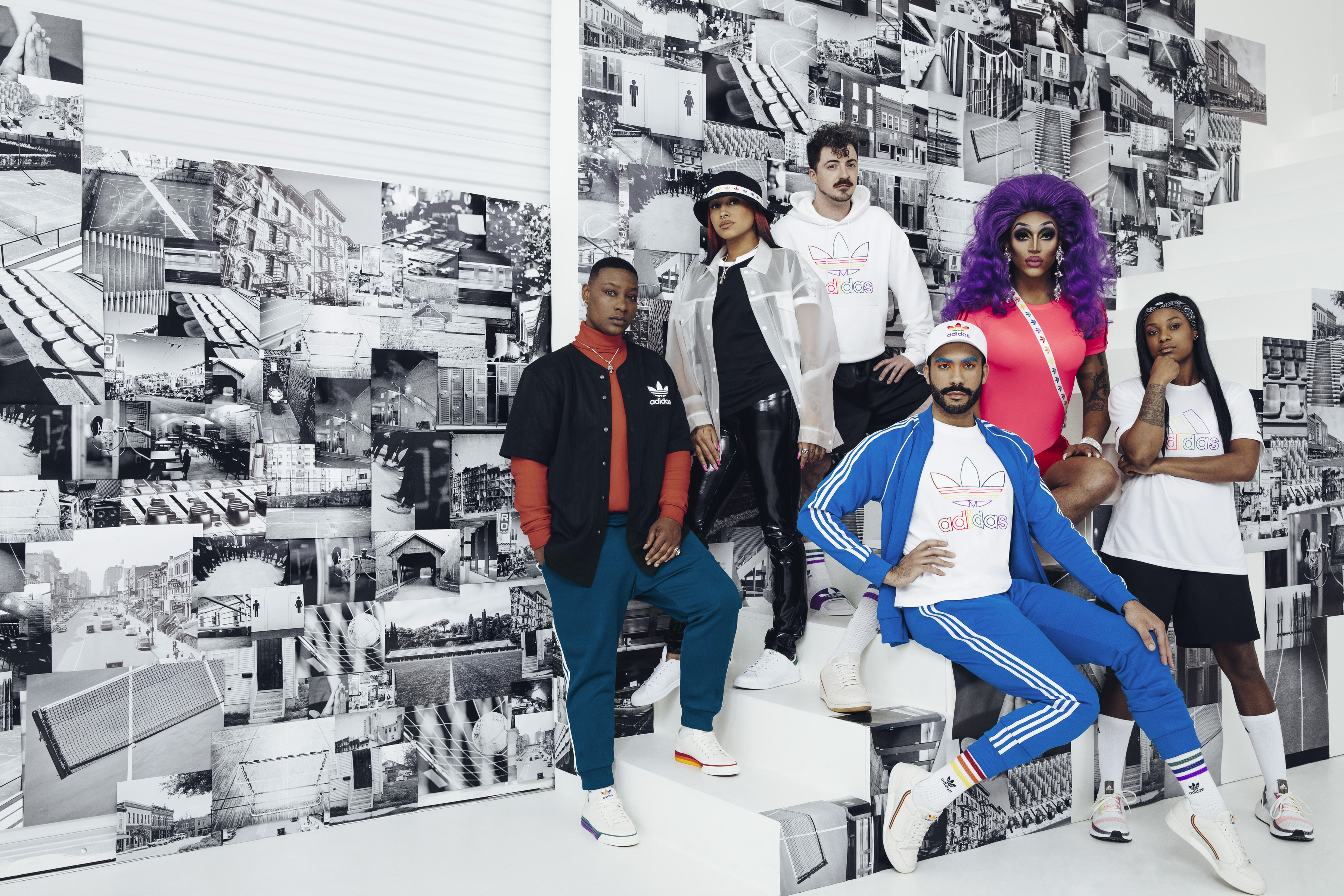 Adidas Pride campaign by gay champions LGBT people of colour PinkNews | Latest lesbian, gay, bi and trans news | LGBTQ+ news