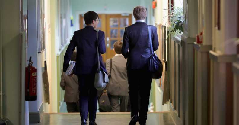 Children at school