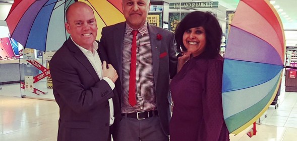 Andrew Moffat, Khakan Qureshi and Saima Razzaq.