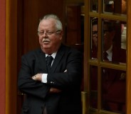 Barry O'Sullivan, who is anti-abortion, stands in Australia's Parliament