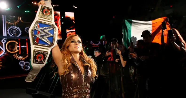 Photo of Becky Lynch, WWE Superstar.