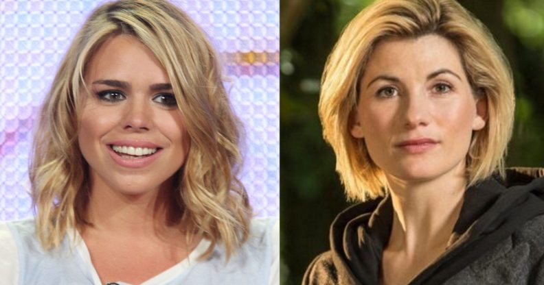 billie piper jodie whittaker doctor who bbc and getty