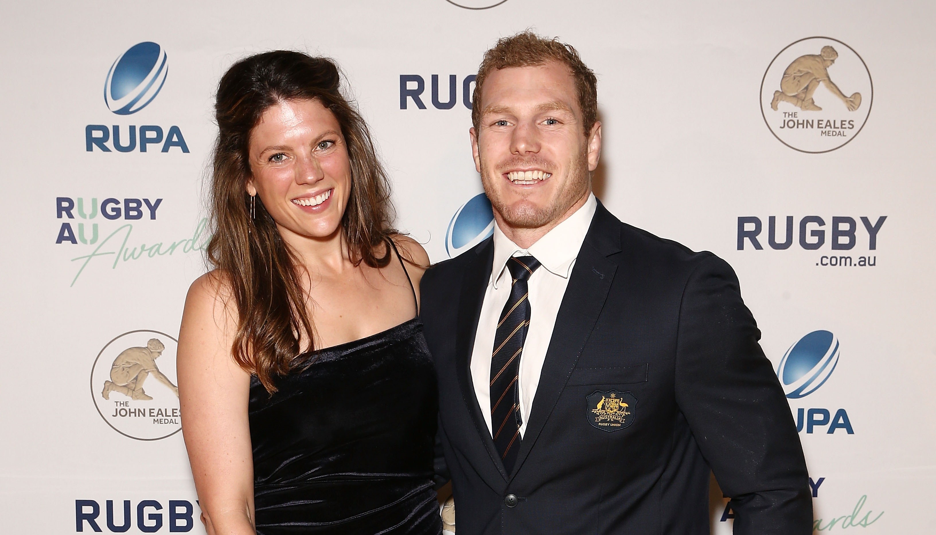 David Pococ Rugby Rugby star David Pocock weds