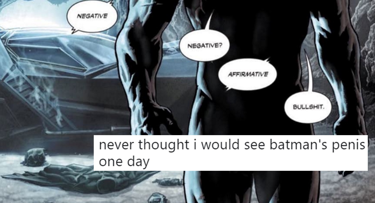 Fans have seen Batman's penis for the first time, and they're shook |  PinkNews