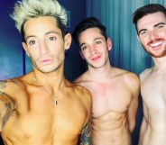 Frankie Grande says he's been dating married couple Daniel Sinasohn and Mike Pophis