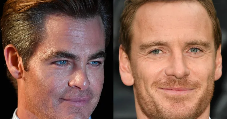 Chris Pine and Michael Fassbender have both shown their penises on screen