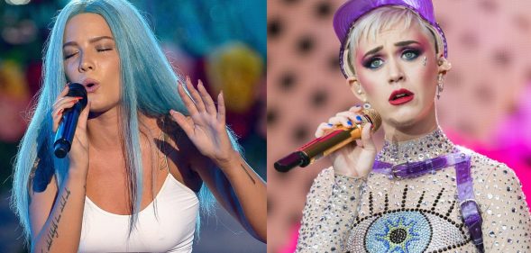 halsey and katy perry getty