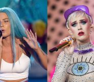 halsey and katy perry getty