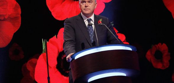 Huw Edwards at the Festival of Remembrance. The BBC News star has revealed that he is now a sex symbol with the LGBT+ community