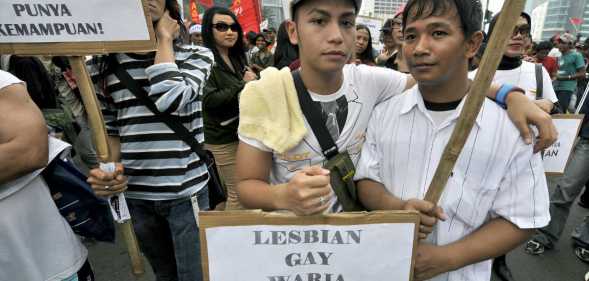 LGBT rally in Jakarta (Jewel Samad/AFP/Getty Images)