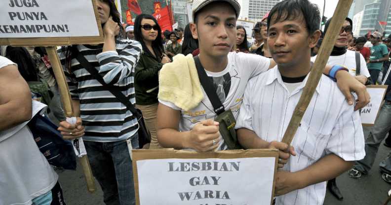 LGBT rally in Jakarta (Jewel Samad/AFP/Getty Images)