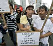 LGBT rally in Jakarta (Jewel Samad/AFP/Getty Images)
