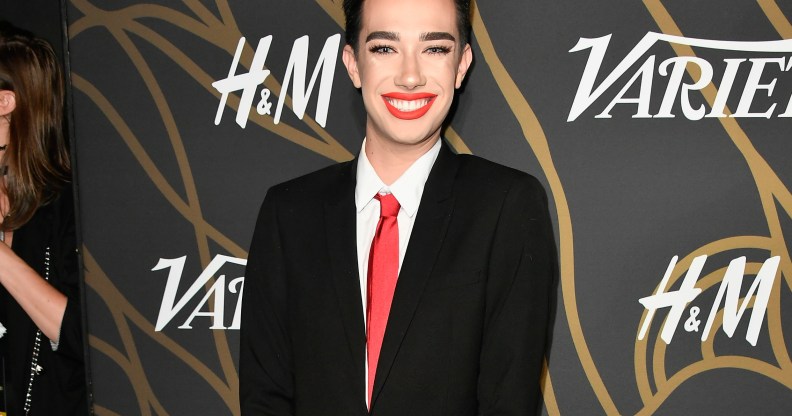 Makeup artist and model James Charles who asks fans to stop showing up at his house