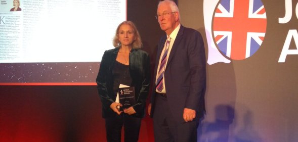 Times columnist Janice Turner won the Comment Journalism award on December 10.