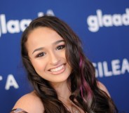 Jazz Jennings attends the 29th Annual GLAAD Media Awards at The Beverly Hilton Hotel on April 12, 2018