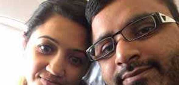 Defendant Mitesh Patel with his now deceased wife Jessica Patel