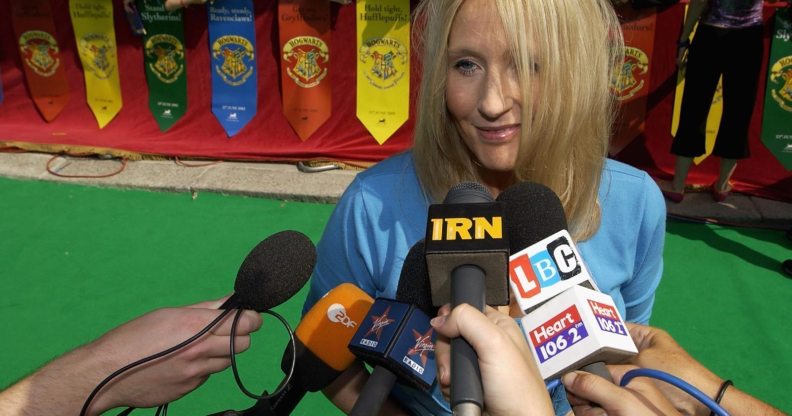 JK Rowling at the Royal Albert Hall