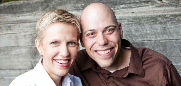 Christian filmmakers Carl and Angel Larsen.