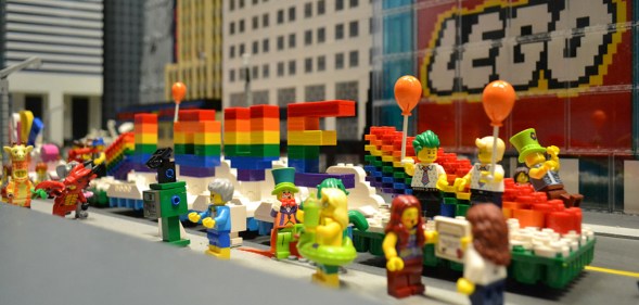 lego pride parade