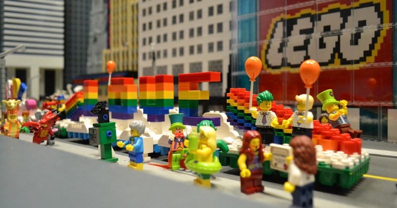 lego pride parade