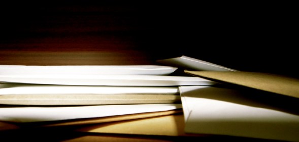 Pile of documents and letters