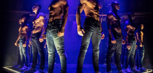 Picture of the dancers in Magic Mike Live
