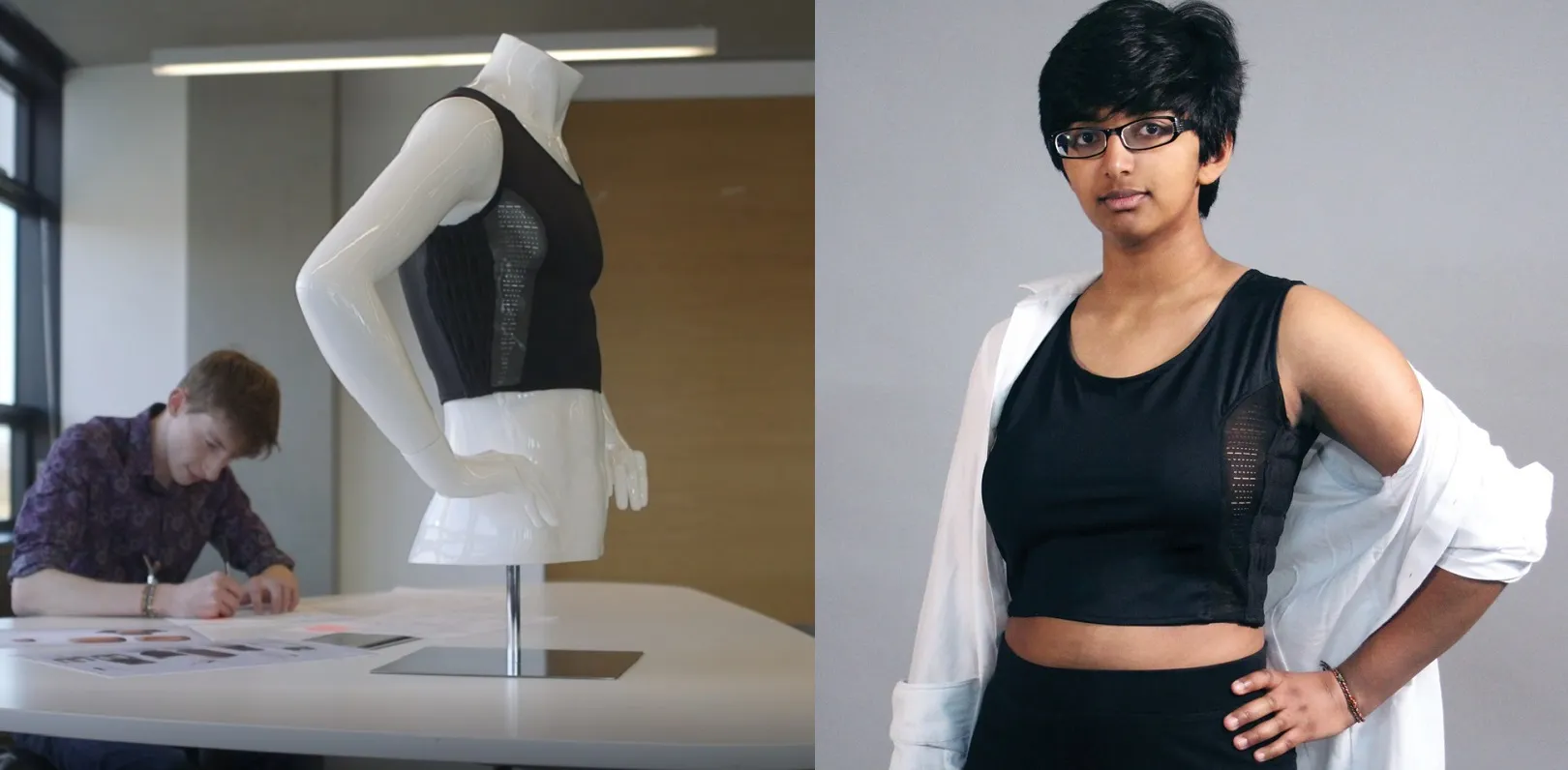 Student creates new chest binder that could change lives for trans men