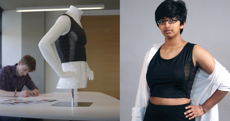Student creates new chest binder that could change lives for trans men