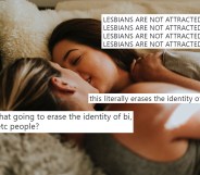 Some Twitter excerpts from the fiery Twitter debate over a lesbian couple
