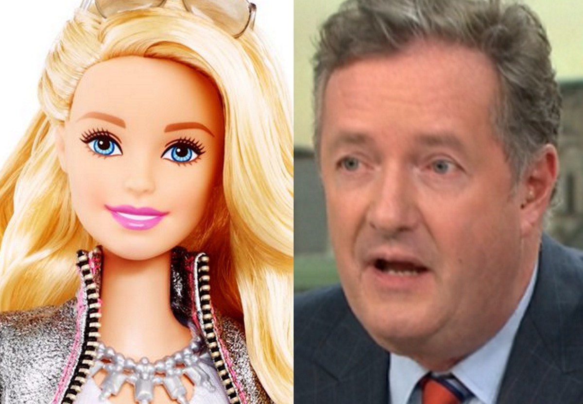 Cilia serveerster Frank Piers Morgan lashes out at 'gender fluid Barbie' | PinkNews