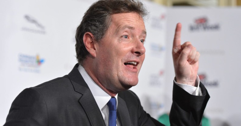 TV host Piers Morgan arrives to BritWeek 2012's "Evening with Piers Morgan" on May 4, 2012 in Beverly Hills, California