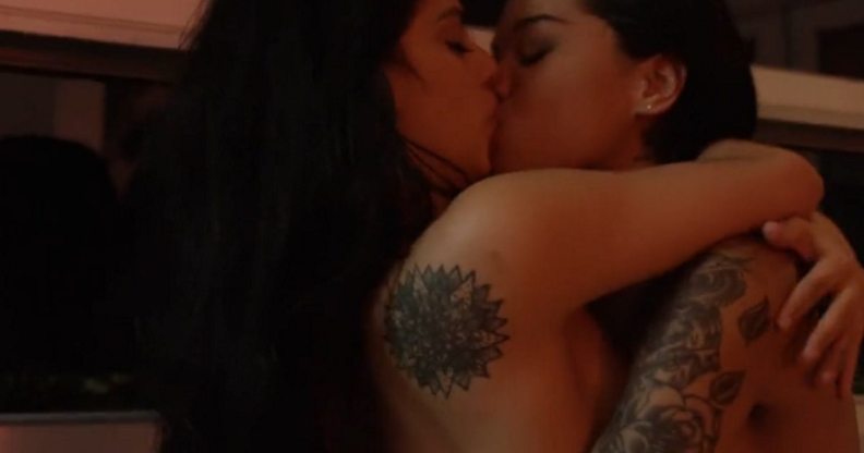 Potn Film - Gay rapper Young M.A has released a lesbian porn film | PinkNews