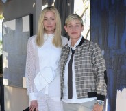 Portia de Rossi and Ellen DeGeneres attend GENERAL PUBLIC x RH Celebration at Restoration Hardware on June 27, 2018 in Los Angeles, California.