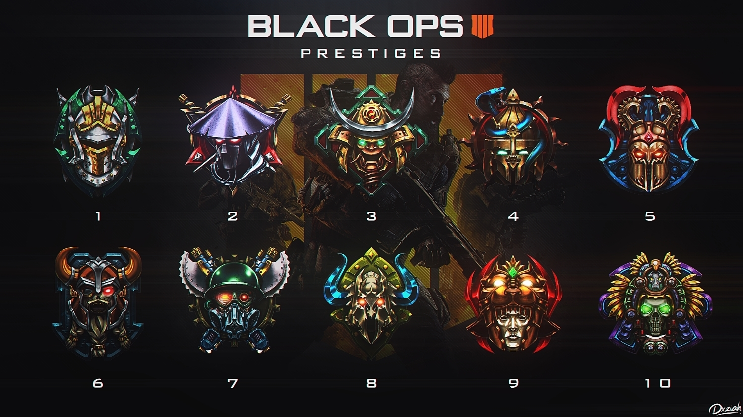 call of duty black ops 2 prestige emblems