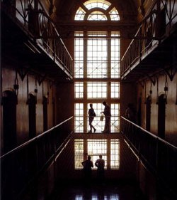 Gay prisoner: File photo of a prisoner.