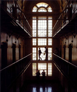 Gay prisoner: File photo of a prisoner.