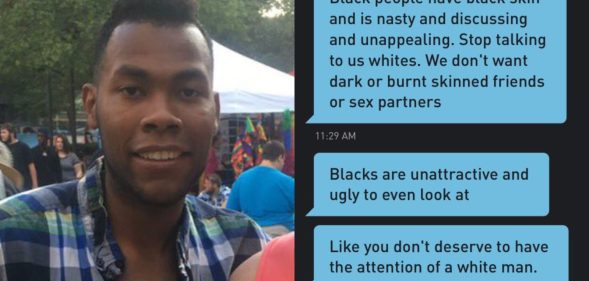 Racism at Toledo Pride (Twitter/@TEEZBabyCakes)